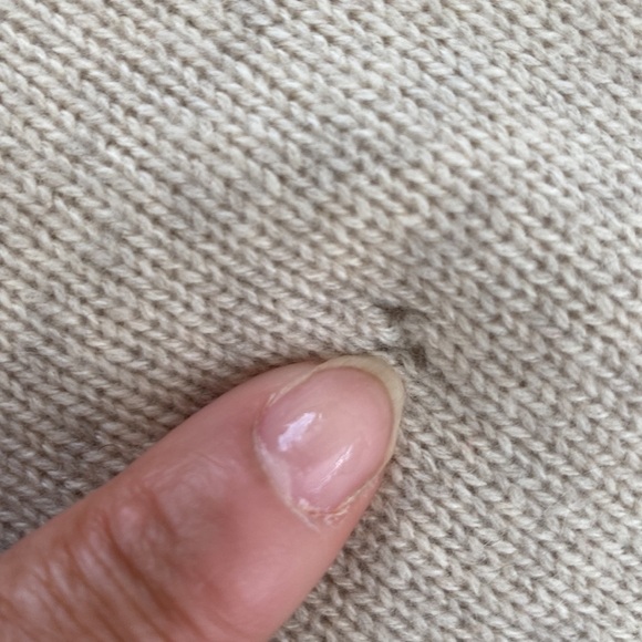 DKNY Pull Over Poncho with Slit Openings - Picture 9 of 9